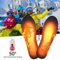 Hendrano™ USB Heated Shoe Insoles That Trim to Fit Boots and Sneakers