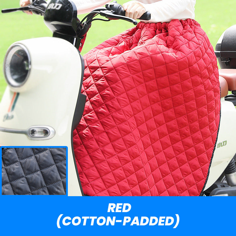 Insulated Bike Lap Cover That Keeps Wind and Rain Out