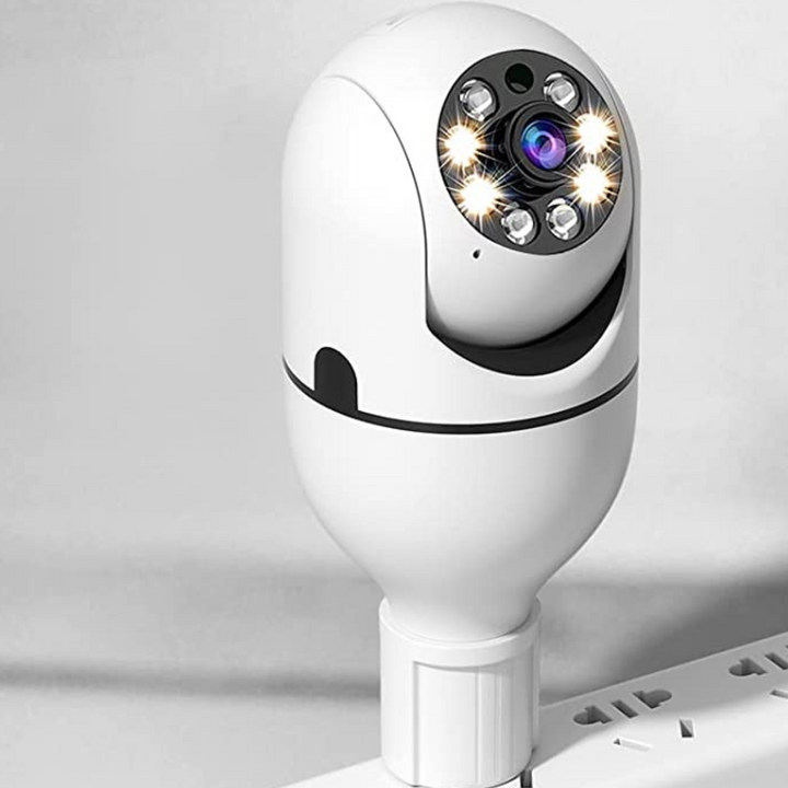 Hendrano™ Light Bulb Security Camera with 360° View and Night Vision