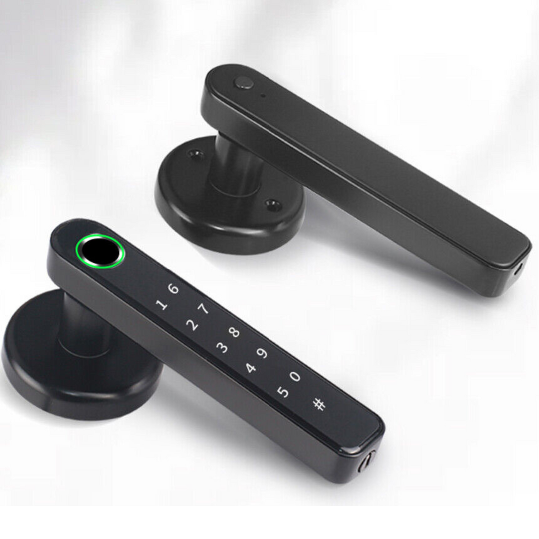 Hendrano™ Smart Fingerprint Door Lock with App Control and Key Backup