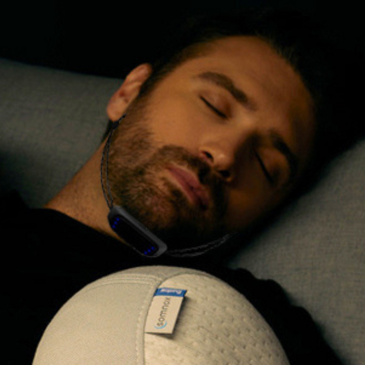 Hendrano™ Smart Chin Strap Device with Gentle TENS Pulse Massage