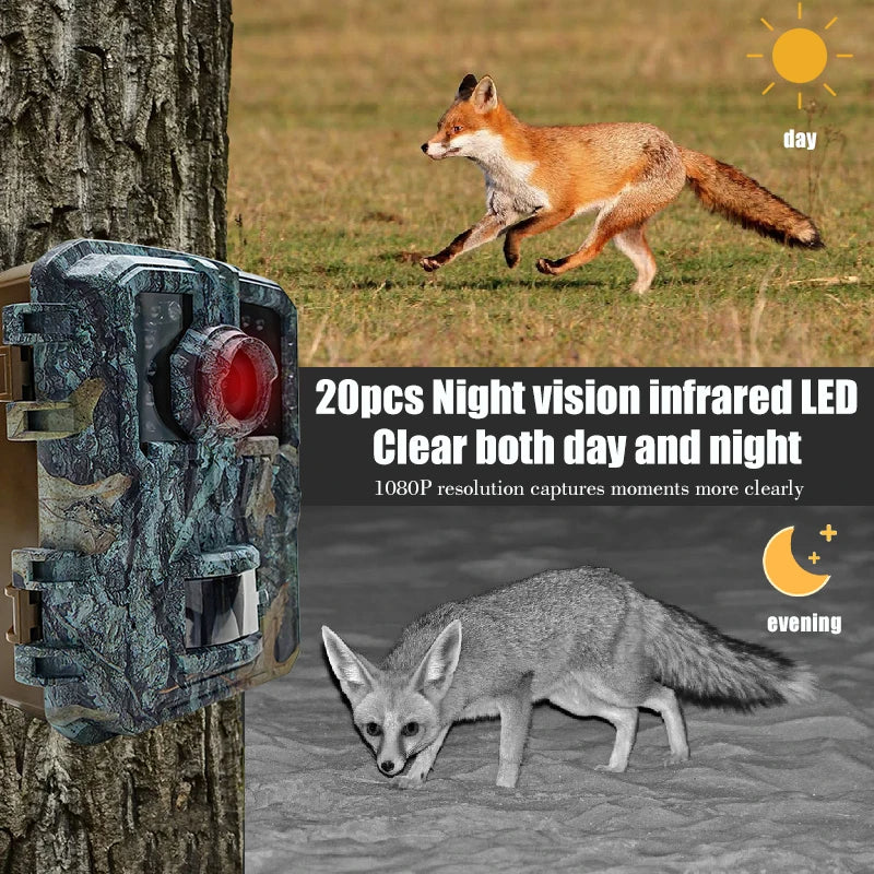 Mini 16MP Trail Camera with Night Vision and PIR Sensor
