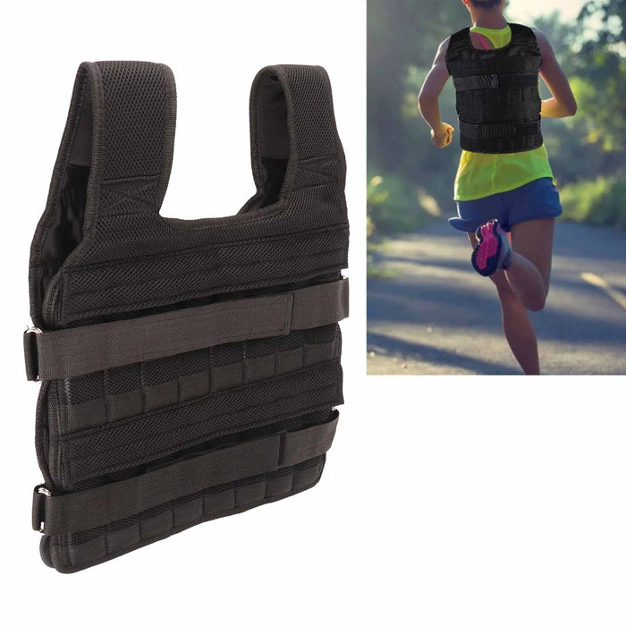 Hendrano™ Adjustable Weighted Vest with 32 Pockets for Workouts