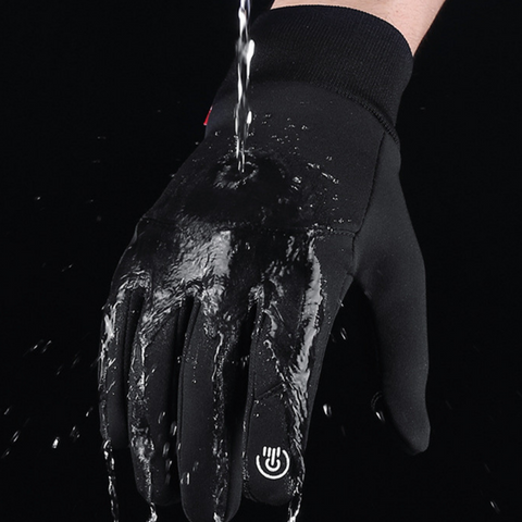 Waterproof Winter Gloves with Touchscreen Fingertips