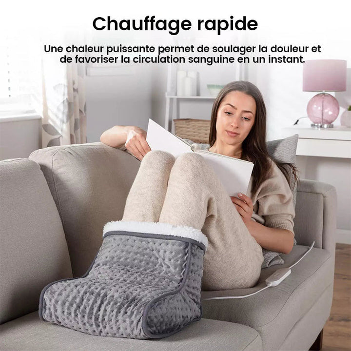 Hendrano™ Electric Foot Warmer with Fluffy Lining &amp; Adjustable Heat