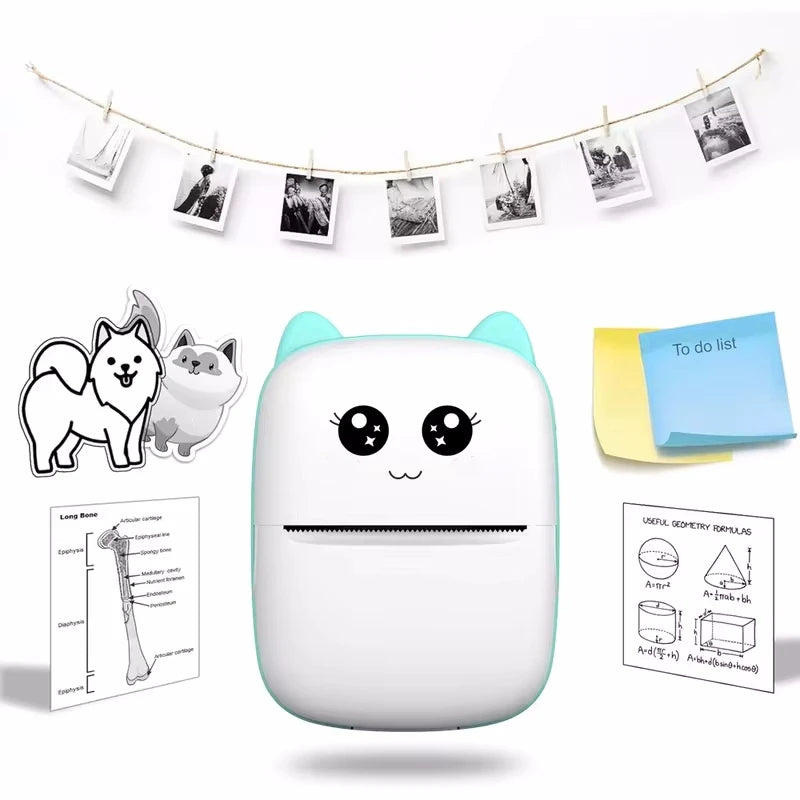 Hendrano™ Mini Wireless Thermal Label Printer, Inkless Bluetooth