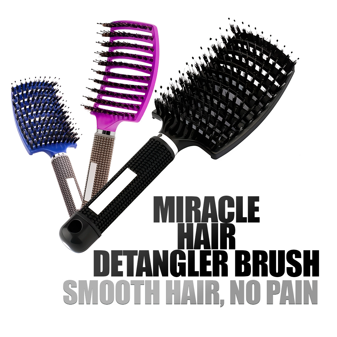 Detangling Hair Brush for Gentle, Pain-Free Knot Removal