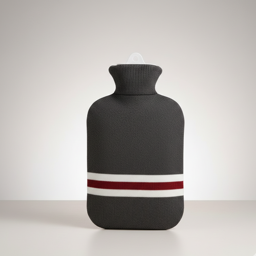 Hendrano™ 2 Liter Hot Water Bottle with Knit Cover, Warm for Hours