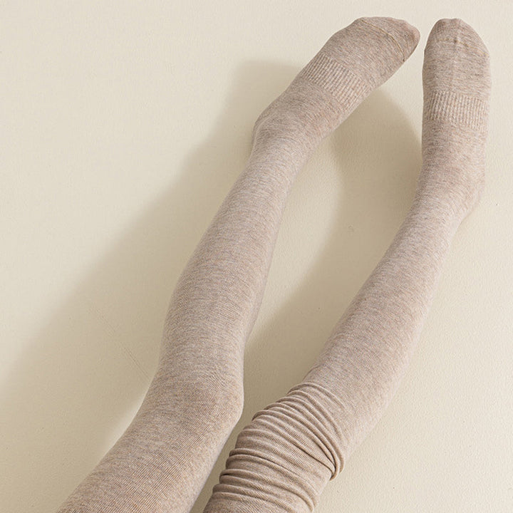 Thick Cotton High Socks for Warm Feet, Hiking and Home