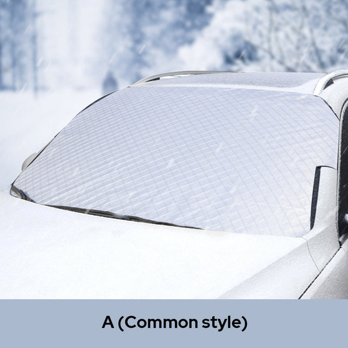 Hendrano™ Magnetic 4-Season Windshield Cover with Reflective Mirror Covers
