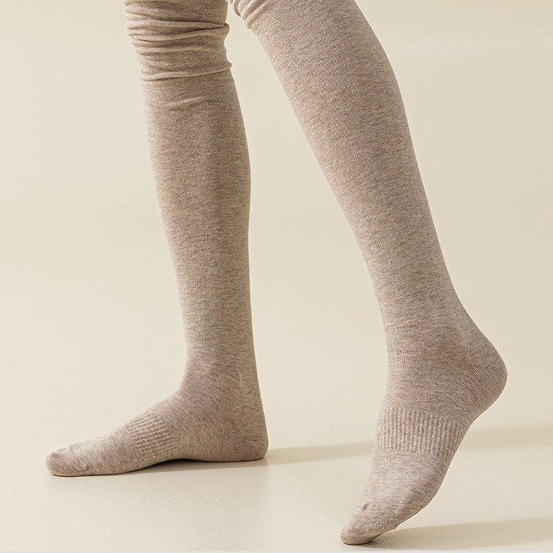 Thick Cotton High Socks for Warm Feet, Hiking and Home