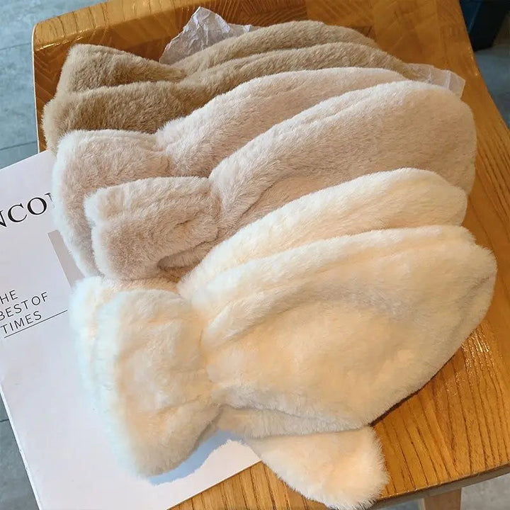 Hendrano™ Fluffy Plush Mittens with Thick Warm Lining for Women