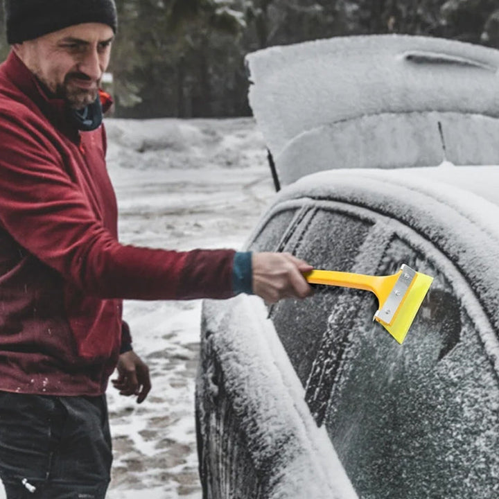 Compact Snow and Ice Shovel for Your Car and Driveway