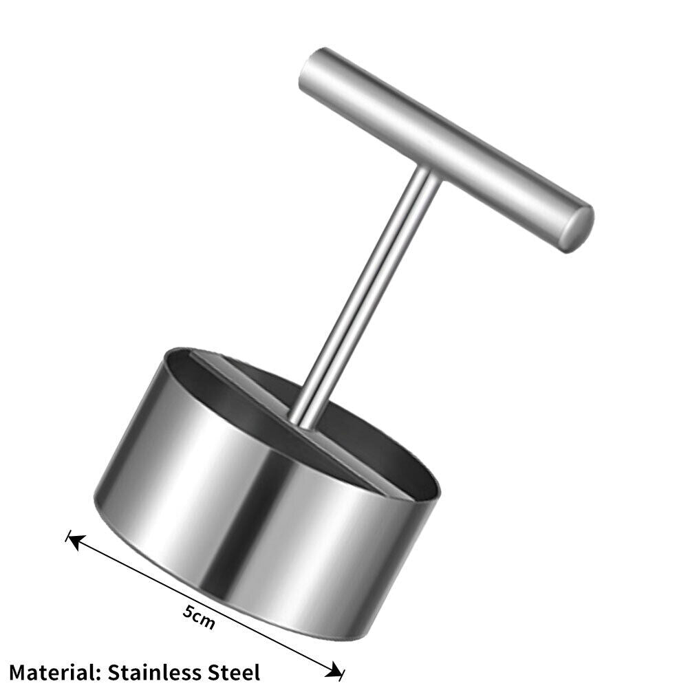 Stainless Steel Twin-Blade Apple and Pear Corer Tool