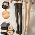 Hendrano™ Thick Fleece-Lined Thigh-High Socks That Stay Up