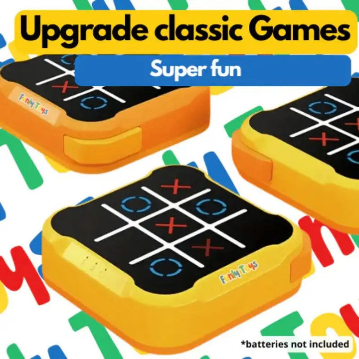 Electronic Tic-Tac-Toe Game with Nine Challenge Levels