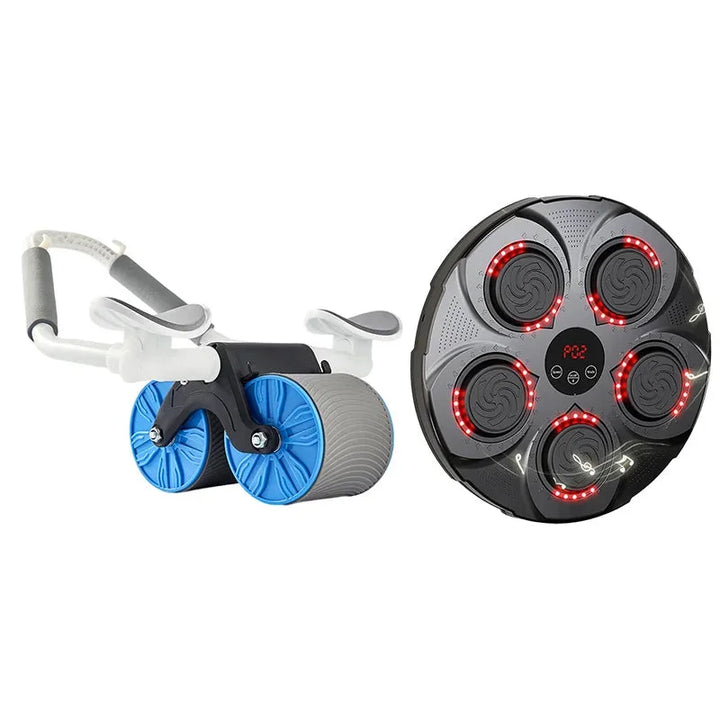 Hendrano™ Wall-Mounted Music Boxing Machine with Bluetooth and Lights