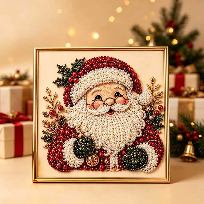 Hendrano Christmas Diamond Painting Kit with Solid Wood Frame