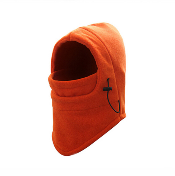 Hendrano 3-in-1 Fleece Balaclava Hat with Drawstring