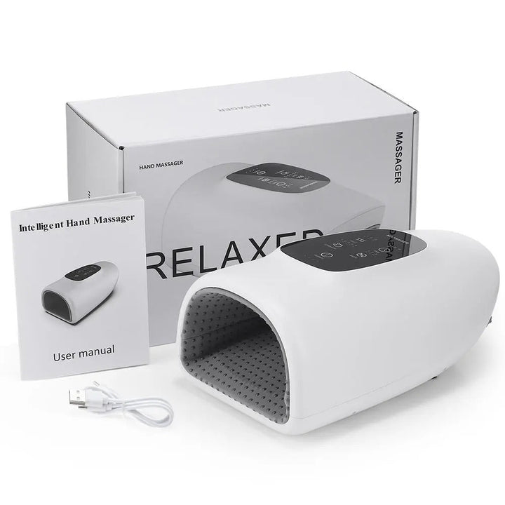 Heated Hand Massager with Airbag Compression and Touch Screen