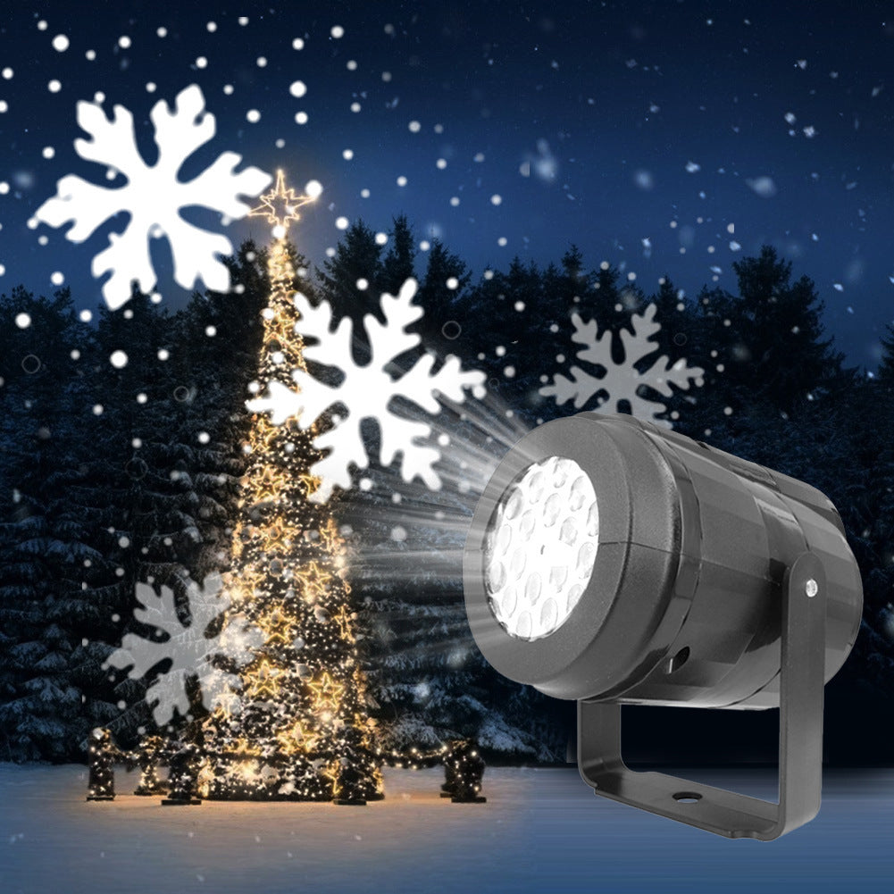 Hendrano™ Christmas Snowflake Projector with 16 Festive Patterns