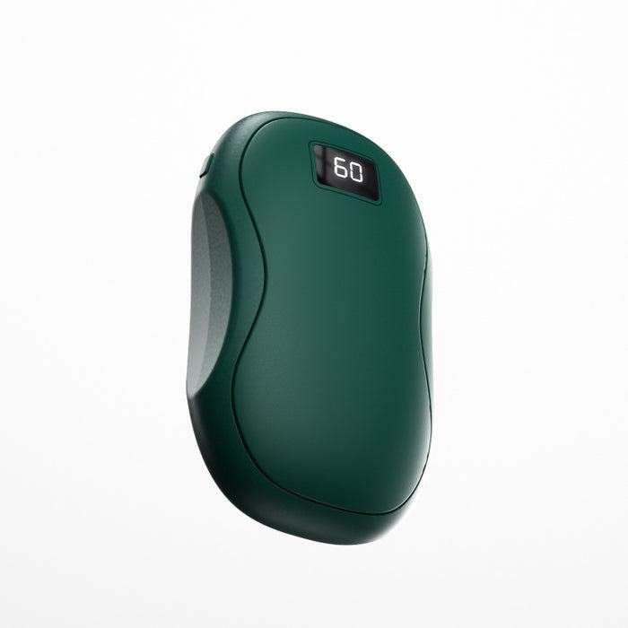 Hendrano Mini Rechargeable Hand Warmer and Power Bank with Display