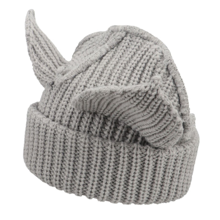 Chunky knit cat ear beanie