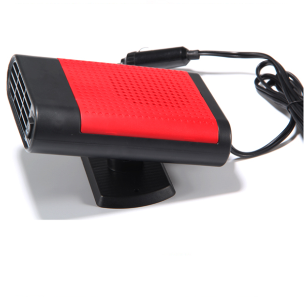 Car heater defroster fan on dashboard