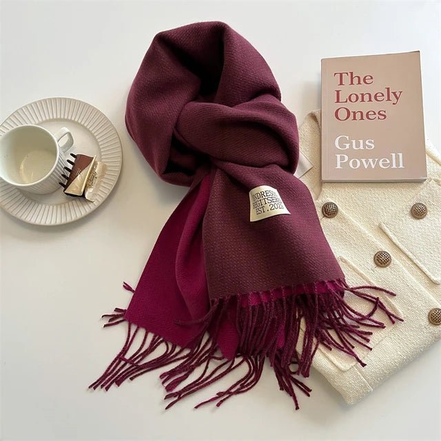 100% Wool Scarf for Men and Women – Super Soft &amp; Warm