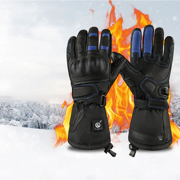 Hendrano™ Rechargeable Heated Gloves with 3 Heat Levels &amp; Fleece Lining