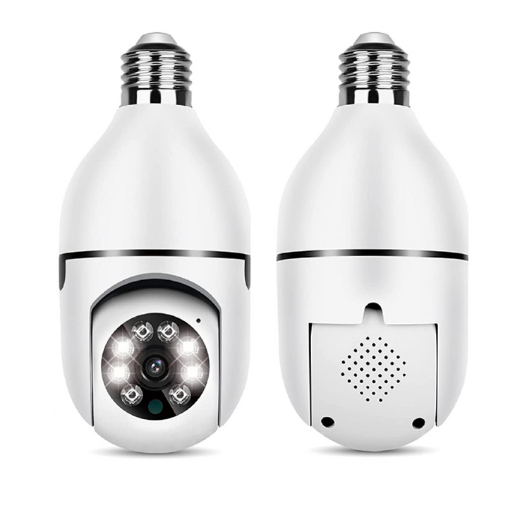 Hendrano™ Light Bulb Security Camera with 360° View and Night Vision