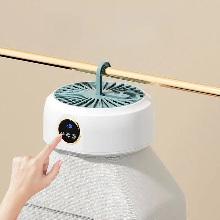 Foldable Electric Clothes Dryer with 600W Quick-Dry Power
