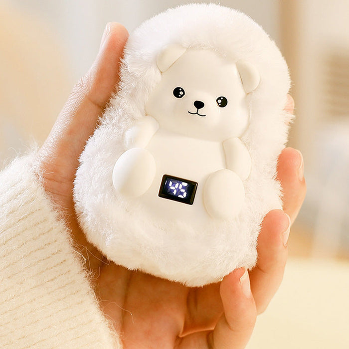 Hendrano™ Rechargeable Plush Hand Warmer in a Cuddly Animal Design