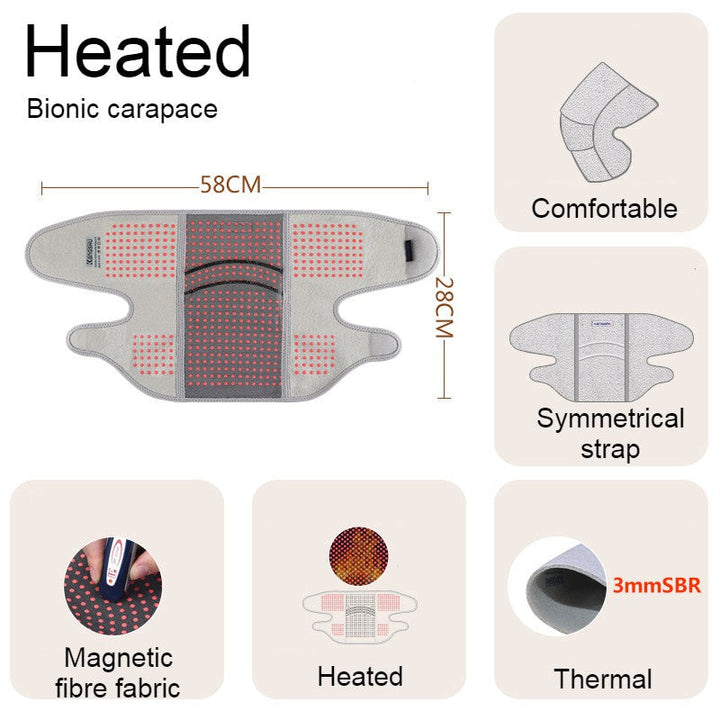 Hendrano™ Thermal Knee Warmers with Super Warm Fabric and Snug Fit