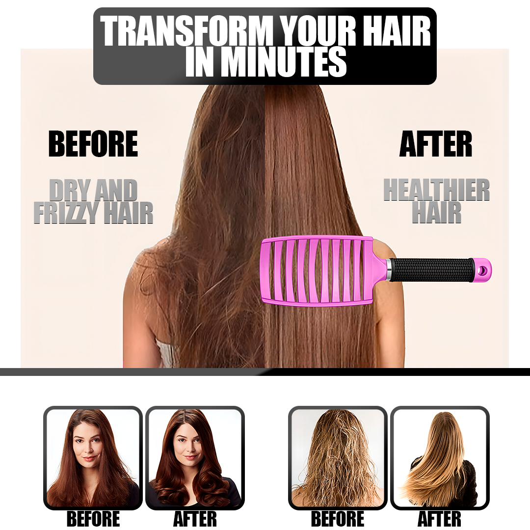 Detangling Hair Brush for Gentle, Pain-Free Knot Removal