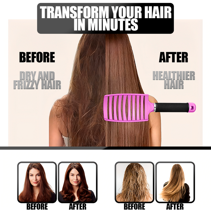 Detangling Hair Brush for Gentle, Pain-Free Knot Removal