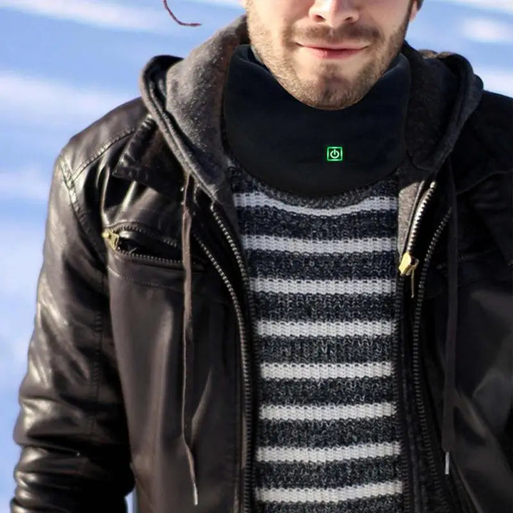 Hendrano™ USB Heated Fleece Scarf with 3 Temperature Settings