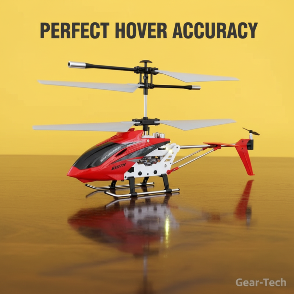 Remote Control Helicopter with LED Lights and Gyro Stabilizer