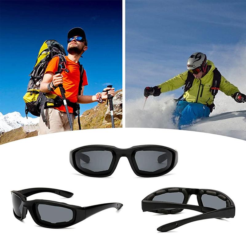 Outdoor Ski Goggles with Mirrored UV400 Anti-Fog Lens