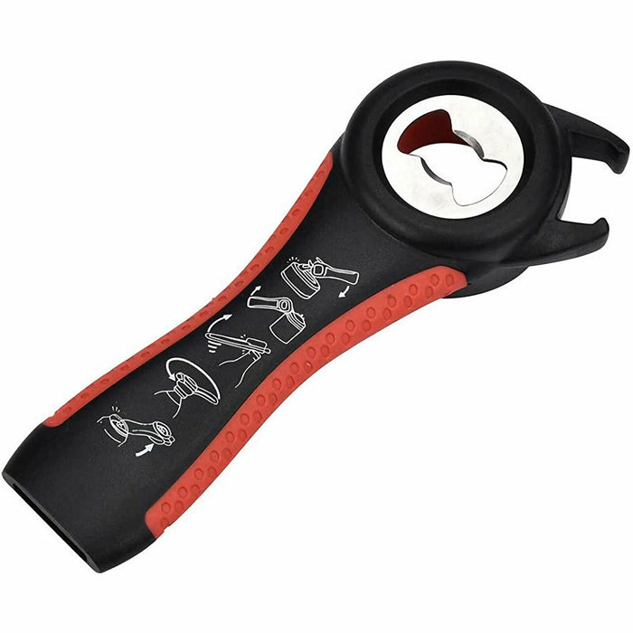 Hendrano™ 6-in-1 Multi Opener for Jars, Bottles, Cans and Pull Tabs