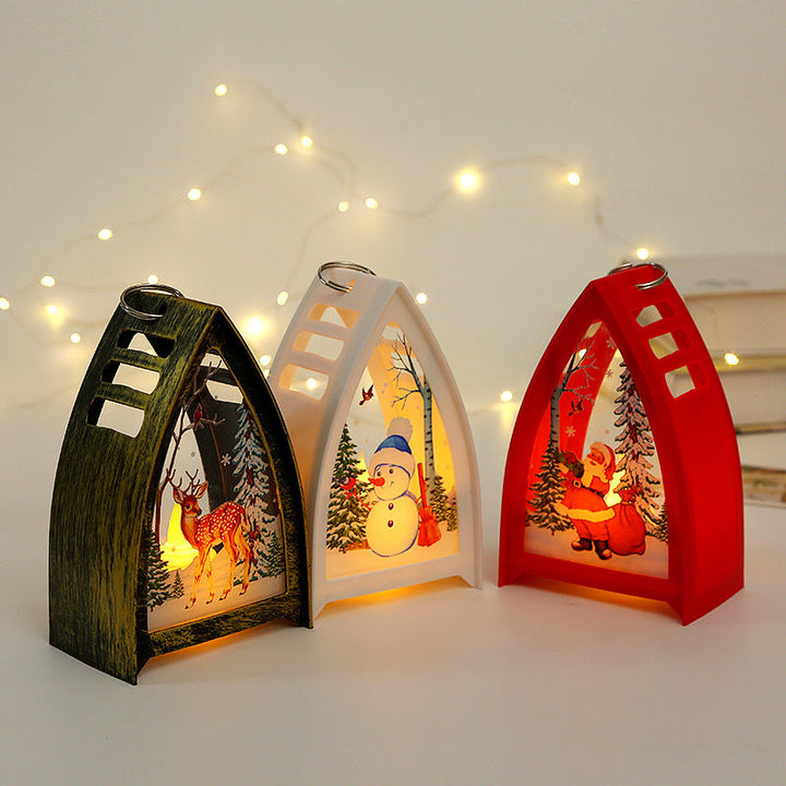 Hendrano™ Hand-Painted LED Christmas Figures – Santa, Snowman and Reindeer