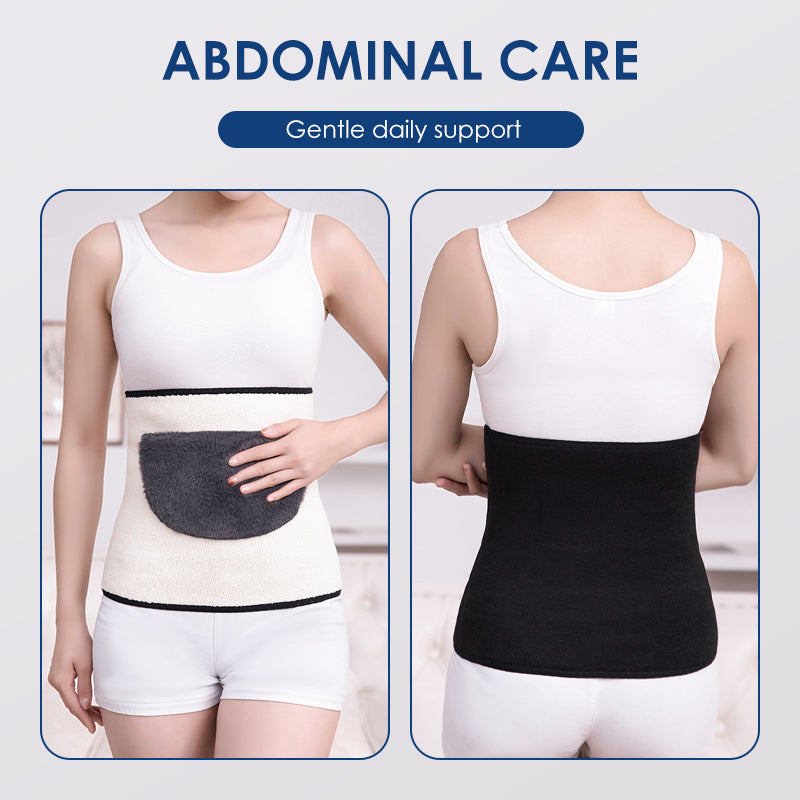 Hendrano™ Thermal Knit Waist Warmer Wrap for Back and Belly