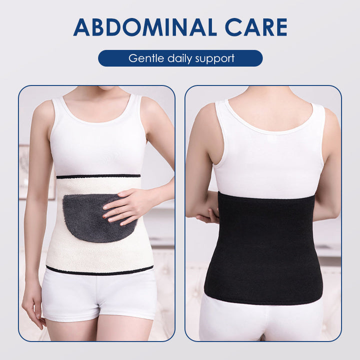 Hendrano™ Thermal Knit Waist Warmer Wrap for Back and Belly