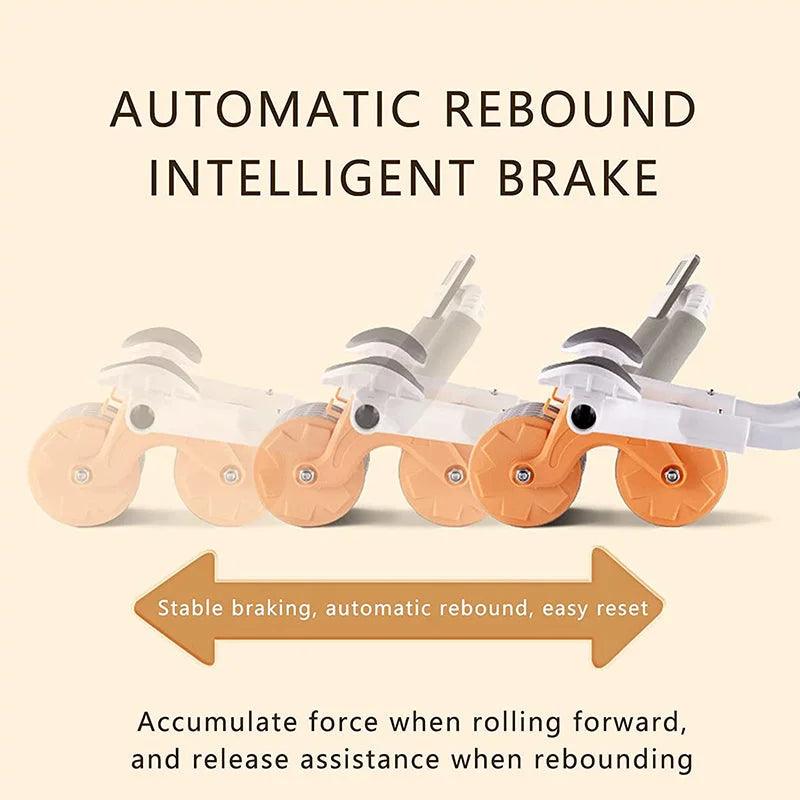Hendrano™ Extra-Wide Ab Roller Wheel with Auto Rebound for Core