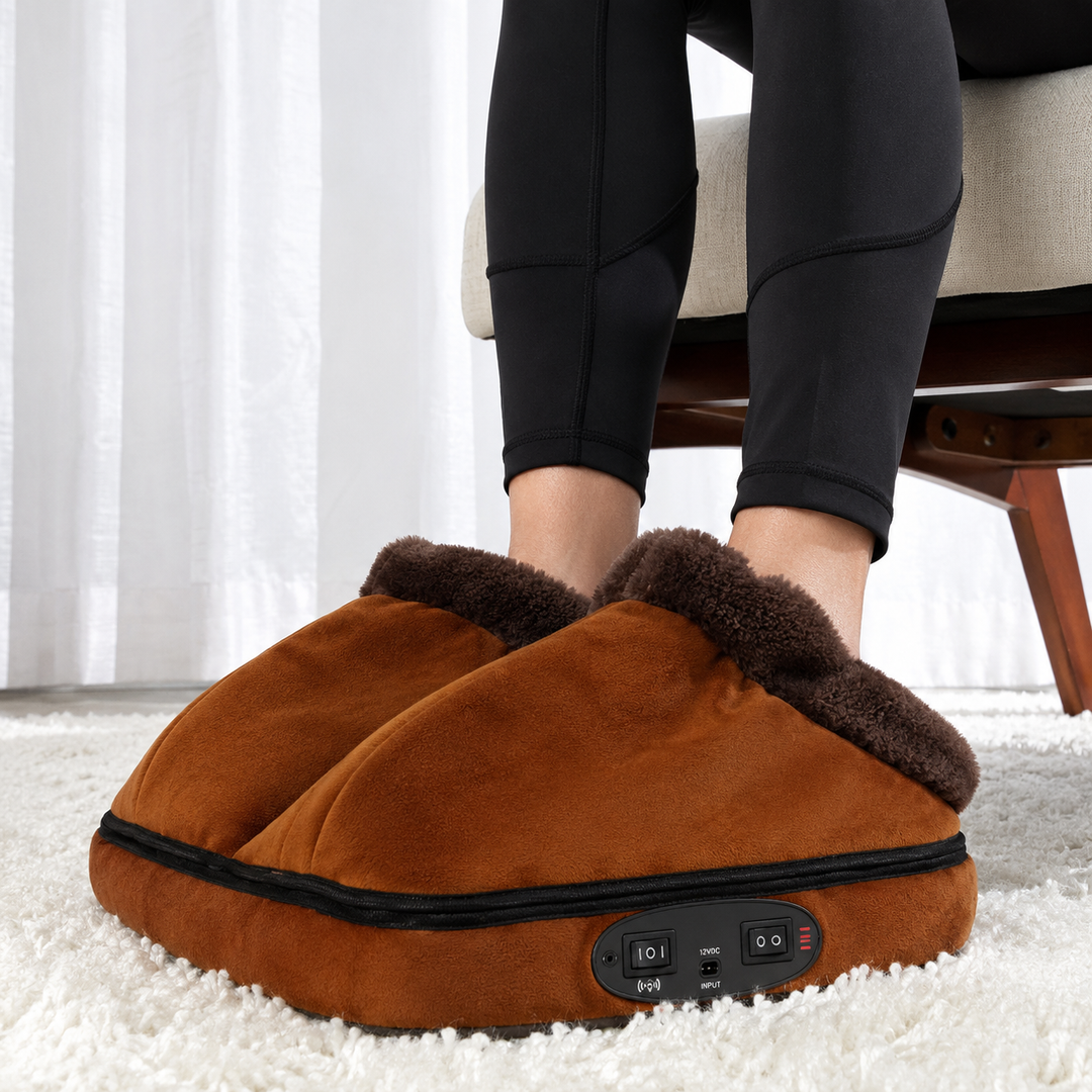 Hendrano™ Heated Foot Warmer and Massager with Fleece Lining