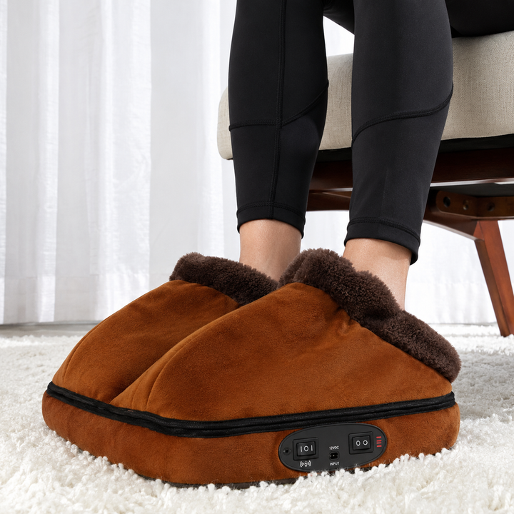 Hendrano™ Heated Foot Warmer and Massager with Fleece Lining