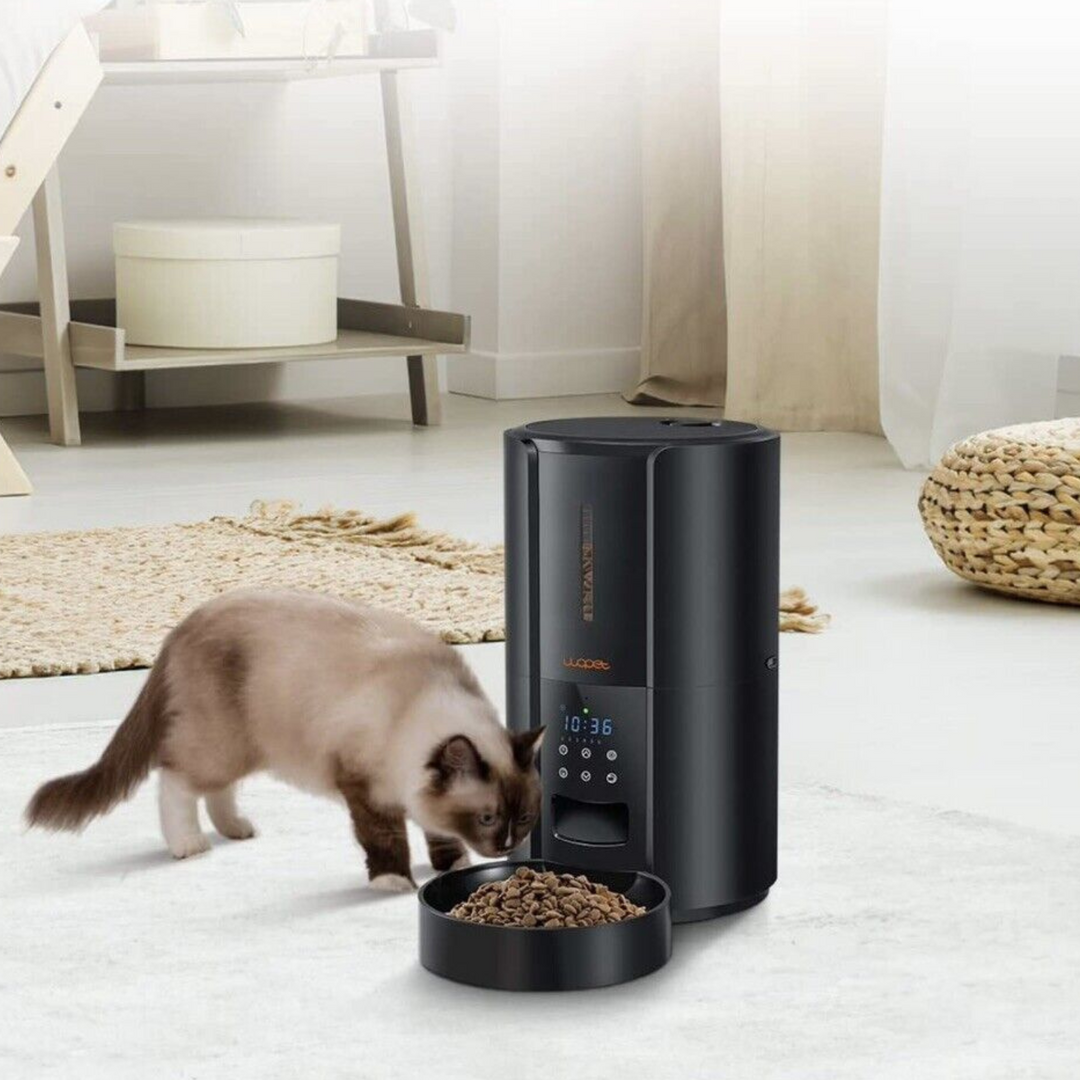 Large Automatic Pet Feeder with Timer and Voice Recorder