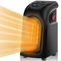 Hendrano™ Plug-In Wall Outlet Fan Heater with PTC Thermostat
