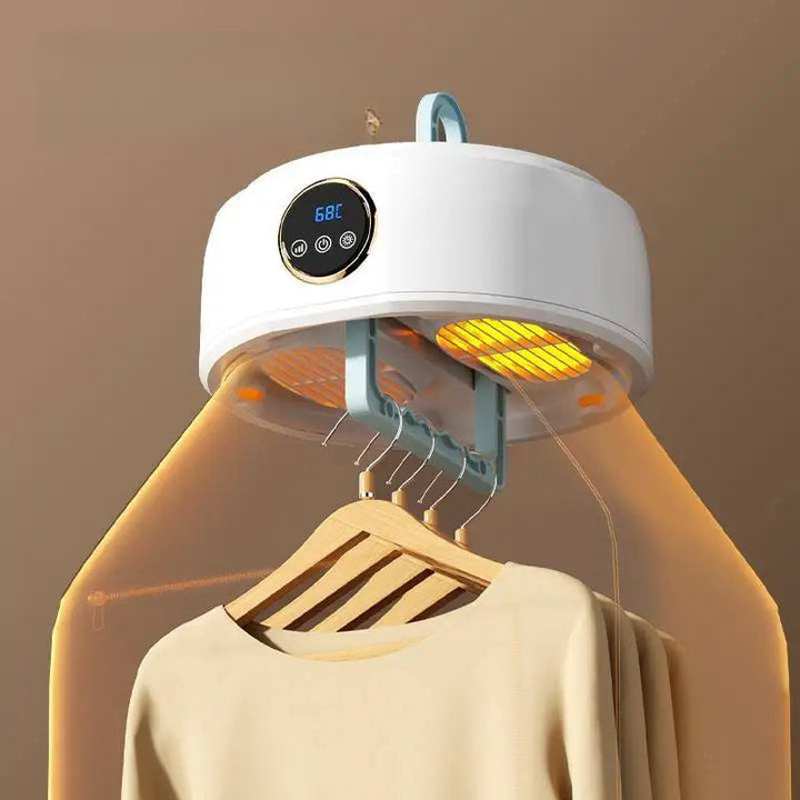 Foldable Electric Clothes Dryer with 600W Quick-Dry Power
