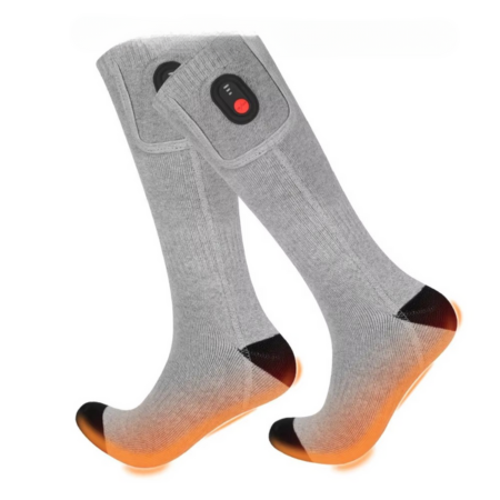 Hendrano™ USB Rechargeable Heated Socks with Toe and Sole Warmth